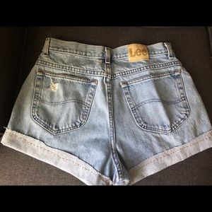 Vintage Jean Shorts: Size 33